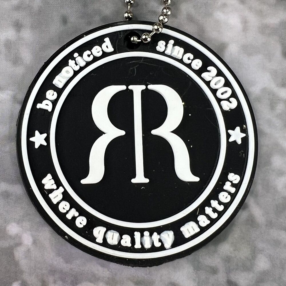 Rockstar Jewelry JR Keychain Be Noticed Since 2002 Where Quality Matters Keyring